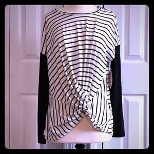 Front twist dropped should top